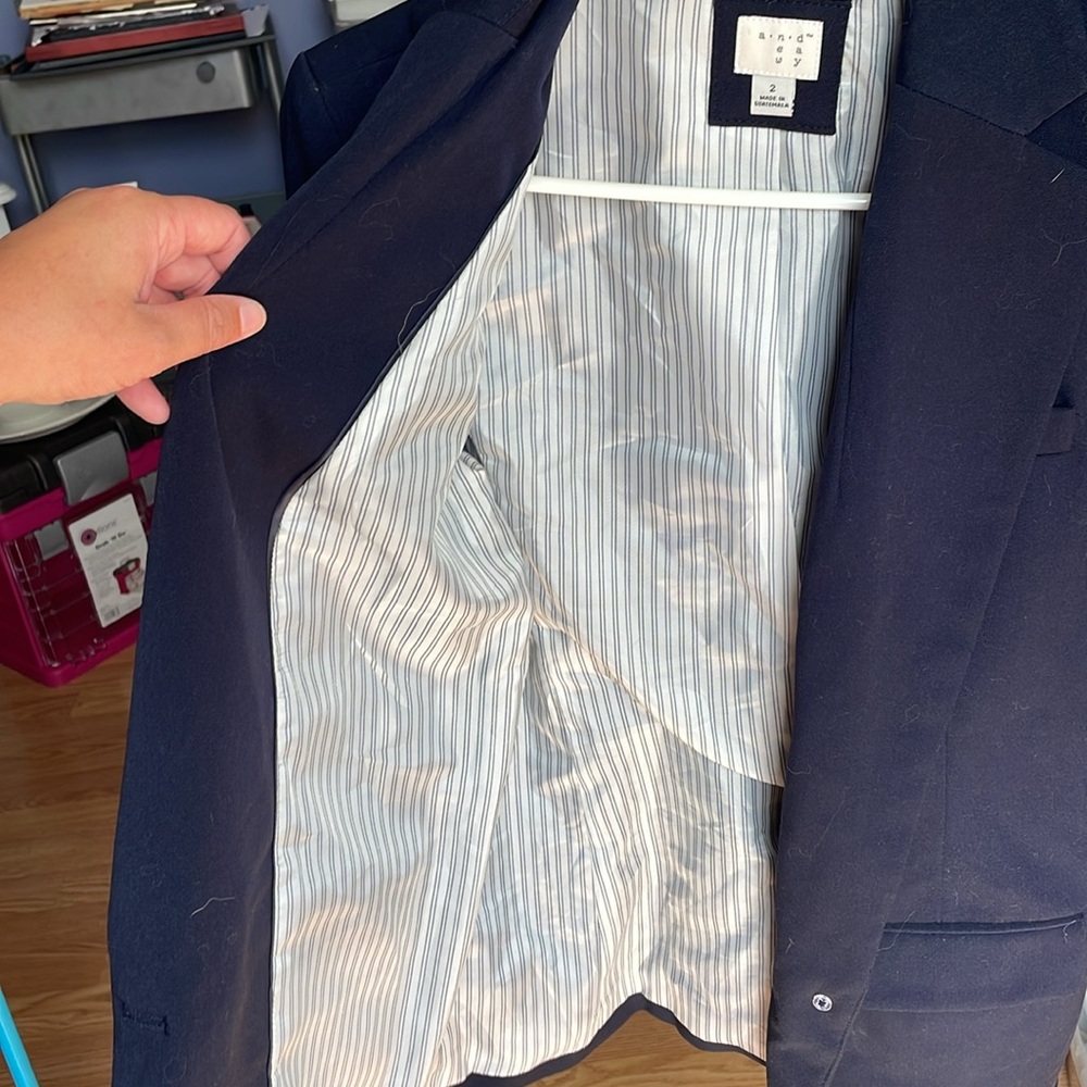 A New Day navy blazer